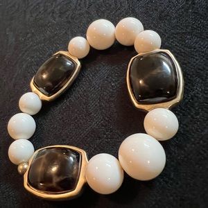 Vintage Chicos Andrea Stretch Beaded Bracelet 8”